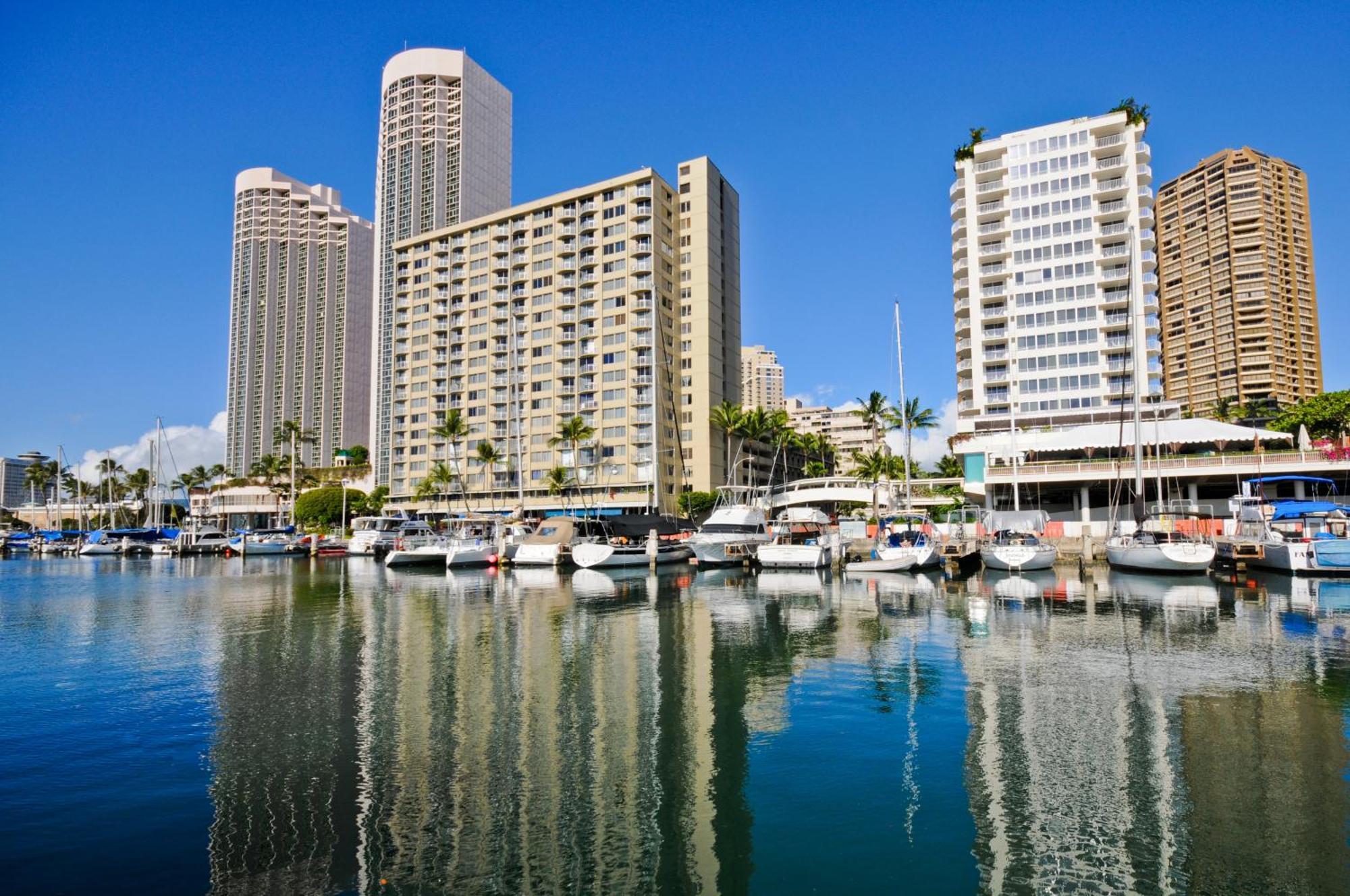 Ilikai Marina 1495 City View Studio هونولولو المظهر الخارجي الصورة